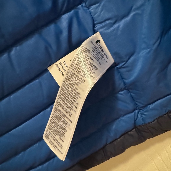 Cotopaxi Fuego Down Vest SMALL Ink Stripes BRAND NEW NWT - Picture 8 of 9